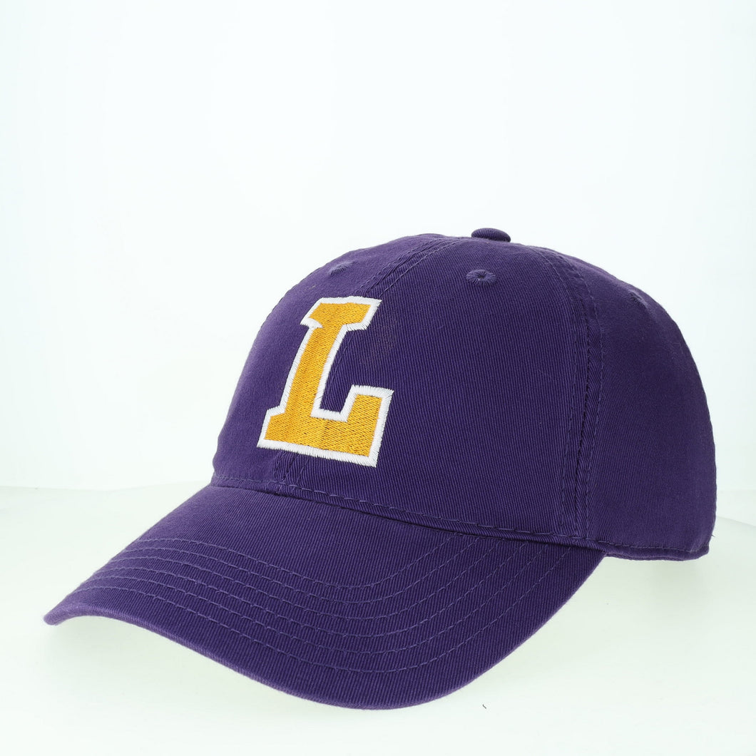 Relaxed Twill Cap with core logo, Purple