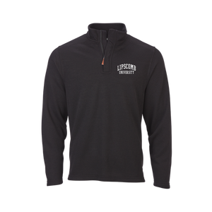 Sullivan Quarter Zip Black Lipscomb Campus Store