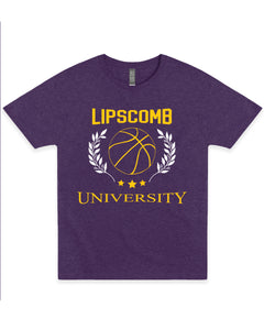 Basketball Tee | Purple Heather