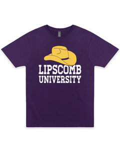 Cowboy Hat Tee | Purple Heather