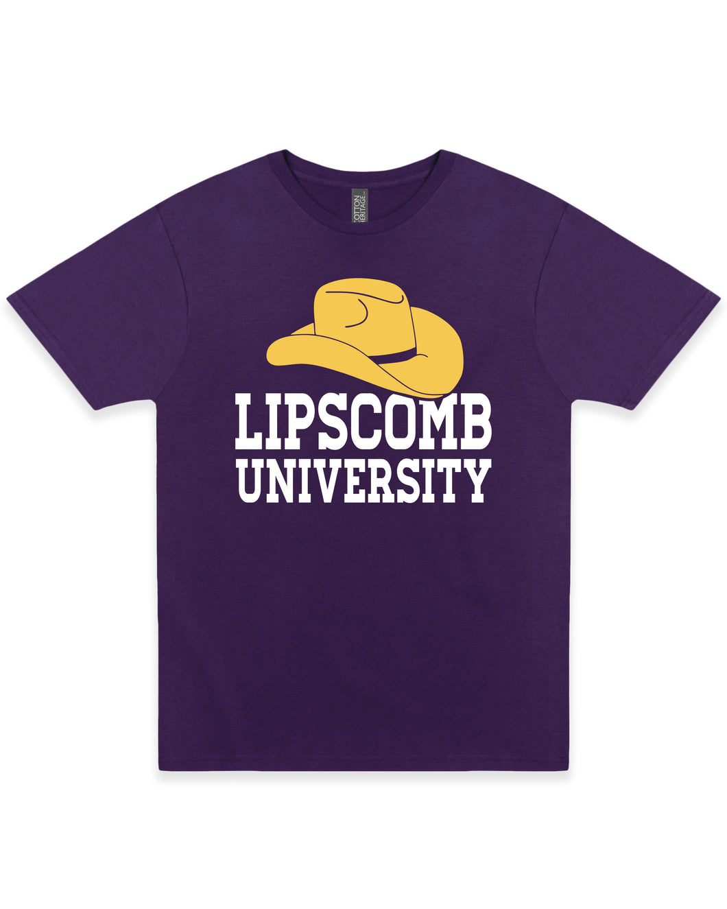 Cowboy Hat Tee | Purple Heather