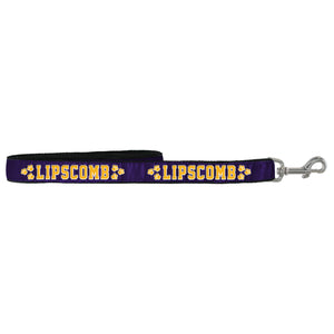 Deluxe Embroidered Pet Leash | Purple