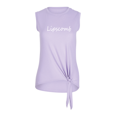 Ladies Knot Front Tee, Wisteria