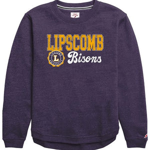 Victory Springs Ladies Crewneck | Heather New Purple