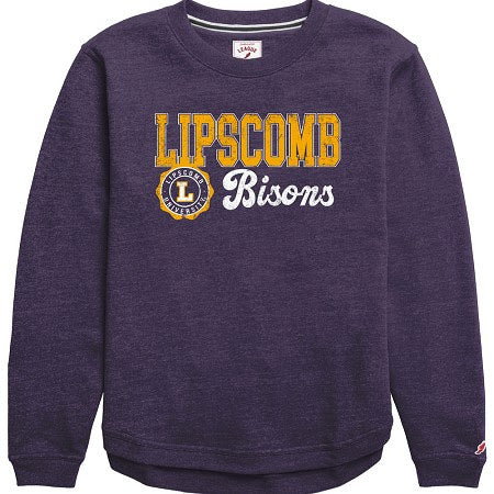 Victory Springs Ladies Crewneck | Heather New Purple