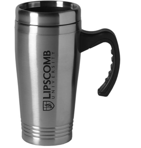 16 Oz. Stainless Insulated w/ Handle by LXG, Silver (F22)