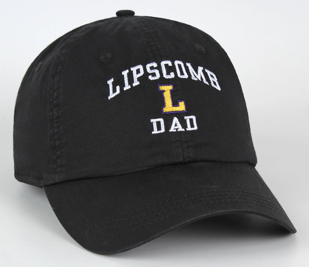 Ahead Lipscomb Dad Classic Solid Cap (C47LAR), Black