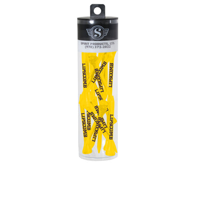 Spirit Products Branded Golf Tees, Yellow