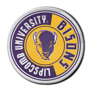 Round Celluloid Magnet with Lipscomb University Bisons (HW153) F23