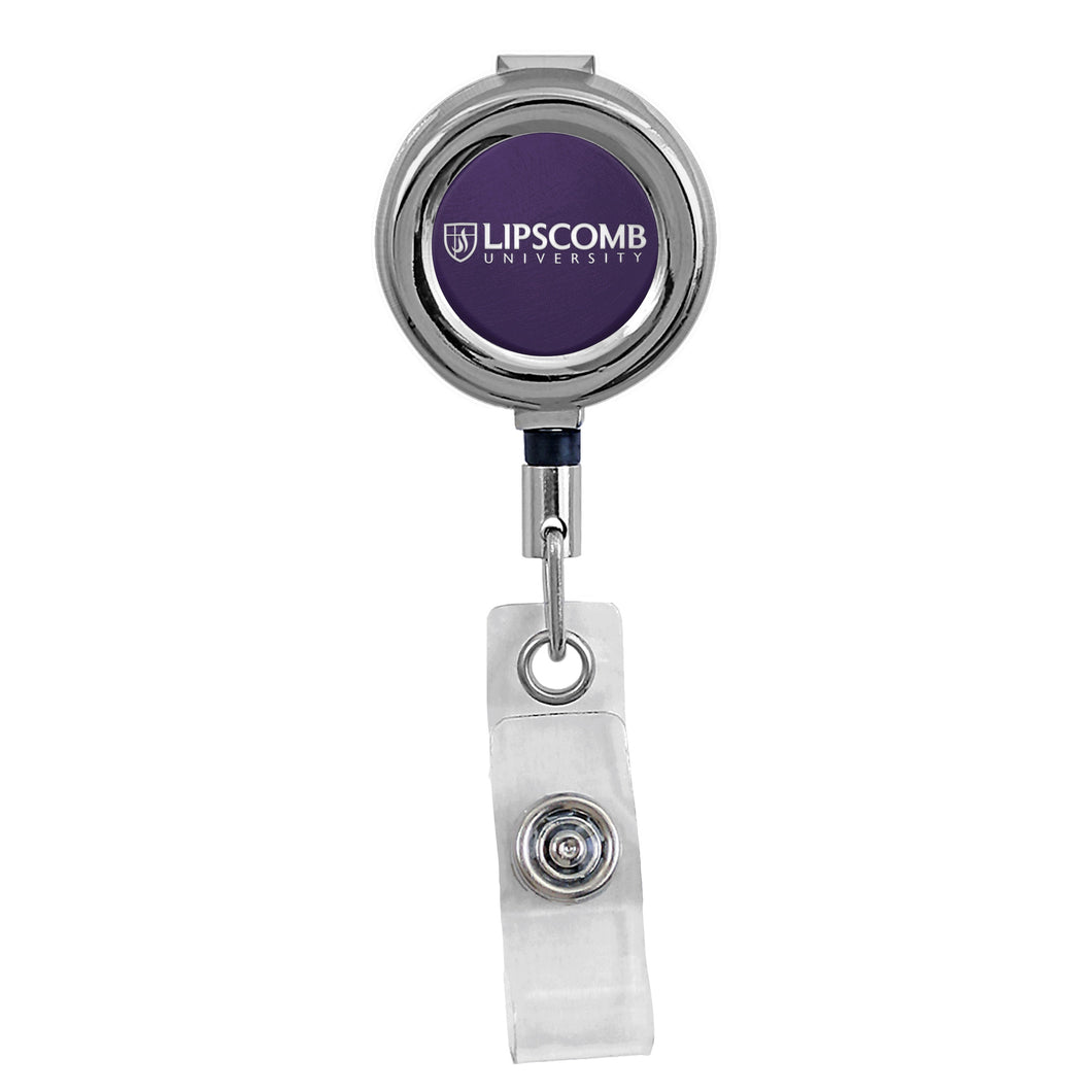 Spirit Retractable Badge Reel, Purple – Lipscomb Campus Store