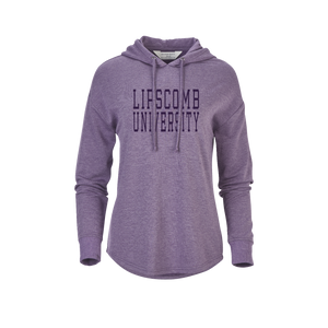 Women's Dream Fleece Hood, Purple Heather (F22)