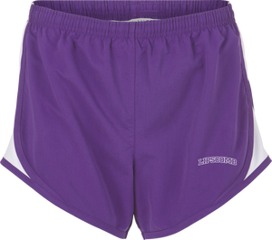 Women's Sport Short, Purple/White (F22)