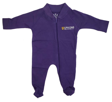 Infant Foot Romper, Purple