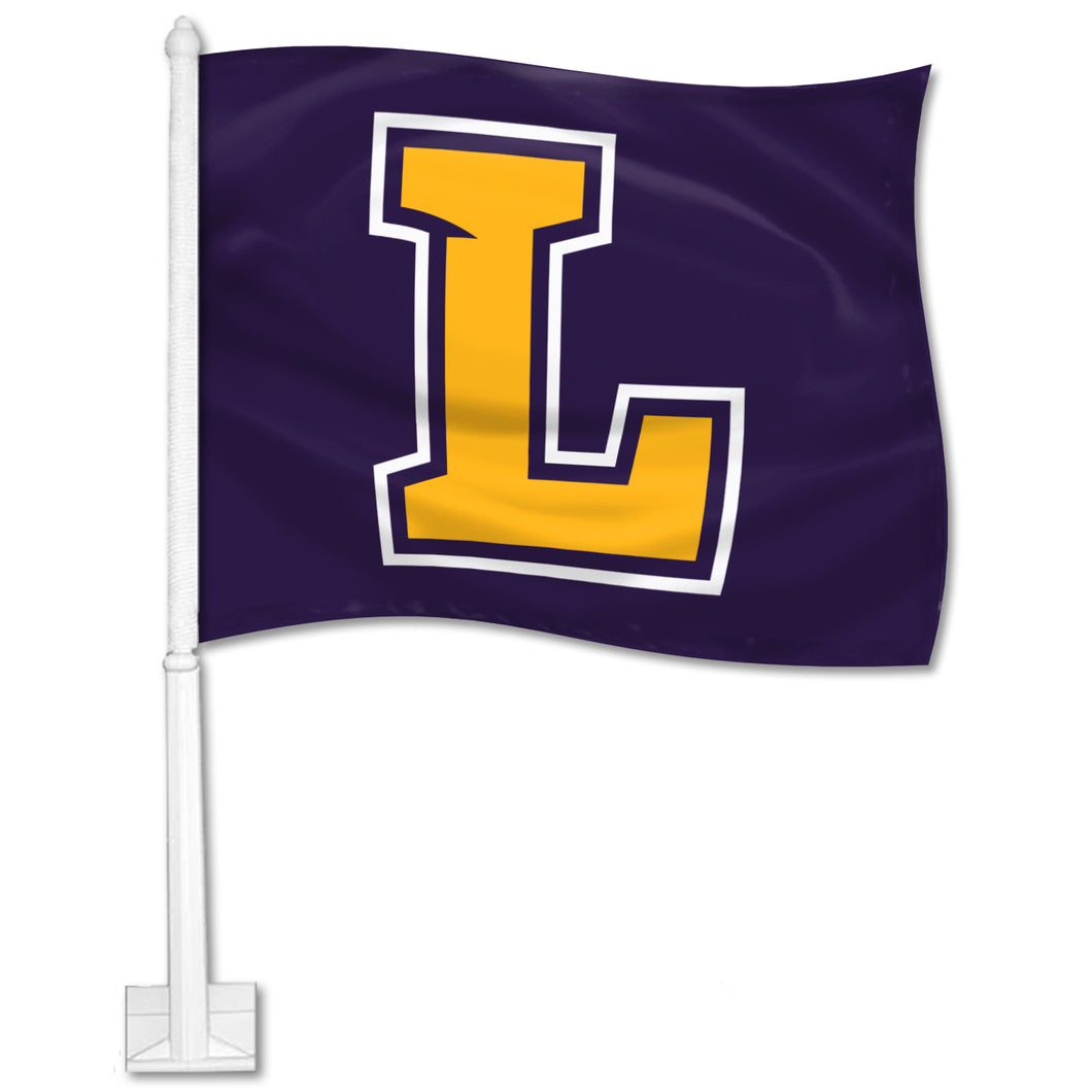 Lipscomb Car Flag, Purple