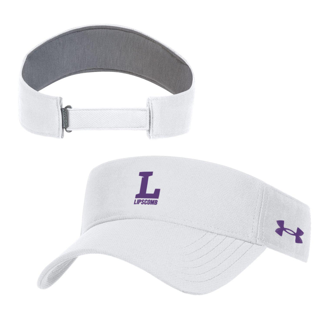 Blitzing Visor by Under Armour, White