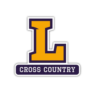 Lipscomb Cross Country Decal - M16