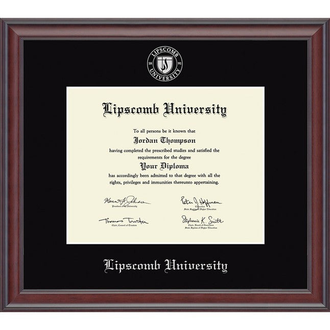 Church Hill Classics Silver Embossed Diploma Frame